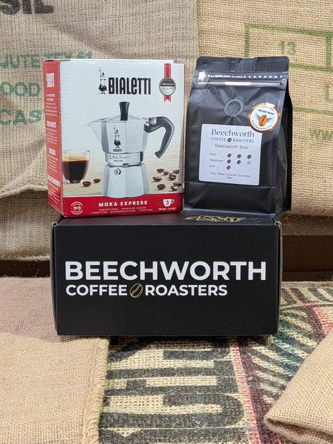 Mother's Day Stovetop Set (3 cup) | Bialetti + 250g Beechworth Coffee